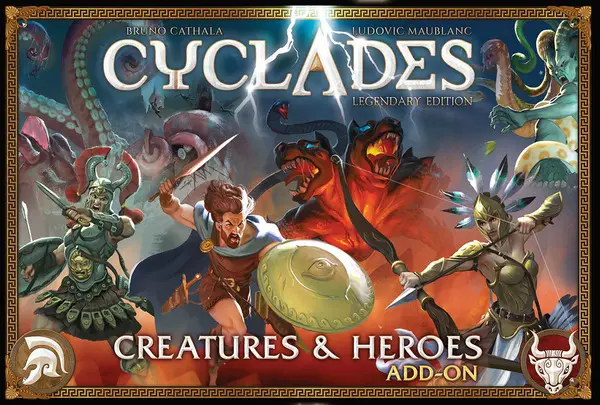 Cyclades Heroes and Creatures box