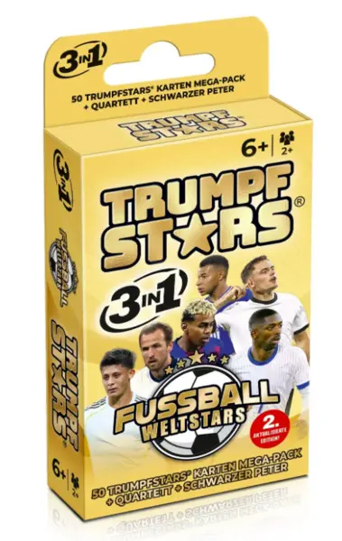 Trumpfstars - Fussball Weltstars (3 in 1) 2. Edition box