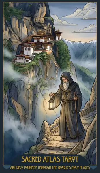 Sacred Atlas Tarot – A Journey Through the World’s Holy Places box