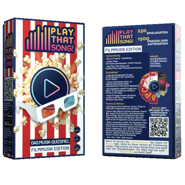 Play That Song! FILMMUSIK Edition box