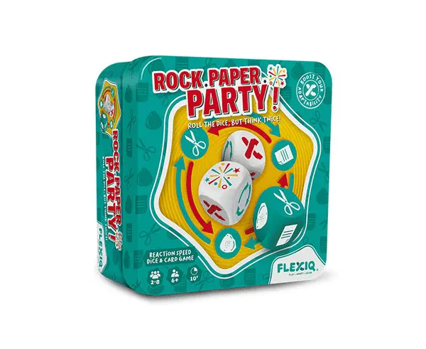 Rock. Paper. Party! box