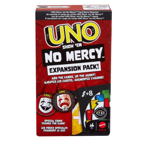 UNO Show 'em No Mercy Expansion Pack box
