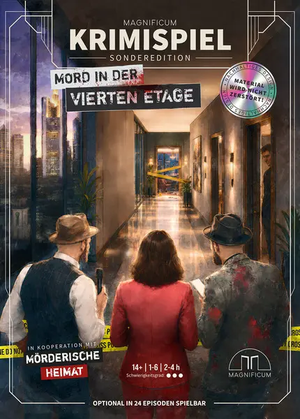 Mord in der vierten Etage box