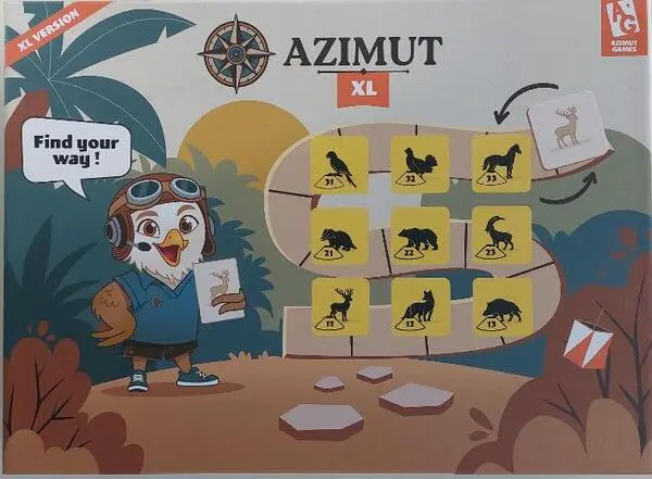 Azimut XL – Outdoor Orienteering Game box