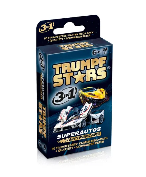 Trumpfstars - Superautos & Hypercars (3 in 1) box