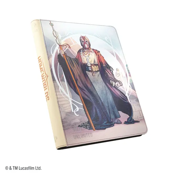 Star Wars: Unlimited Zip-Up Album 18-Pocket - The Chieftain & A'Kobe box