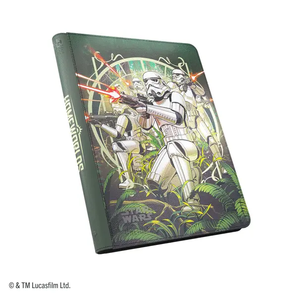Star Wars: Unlimited Zip-Up Album 18-Pocket - The First Legion & Teebo box