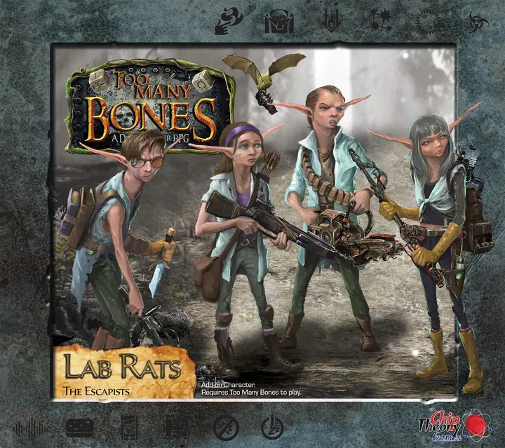 Too Many Bones: Lab Rats box