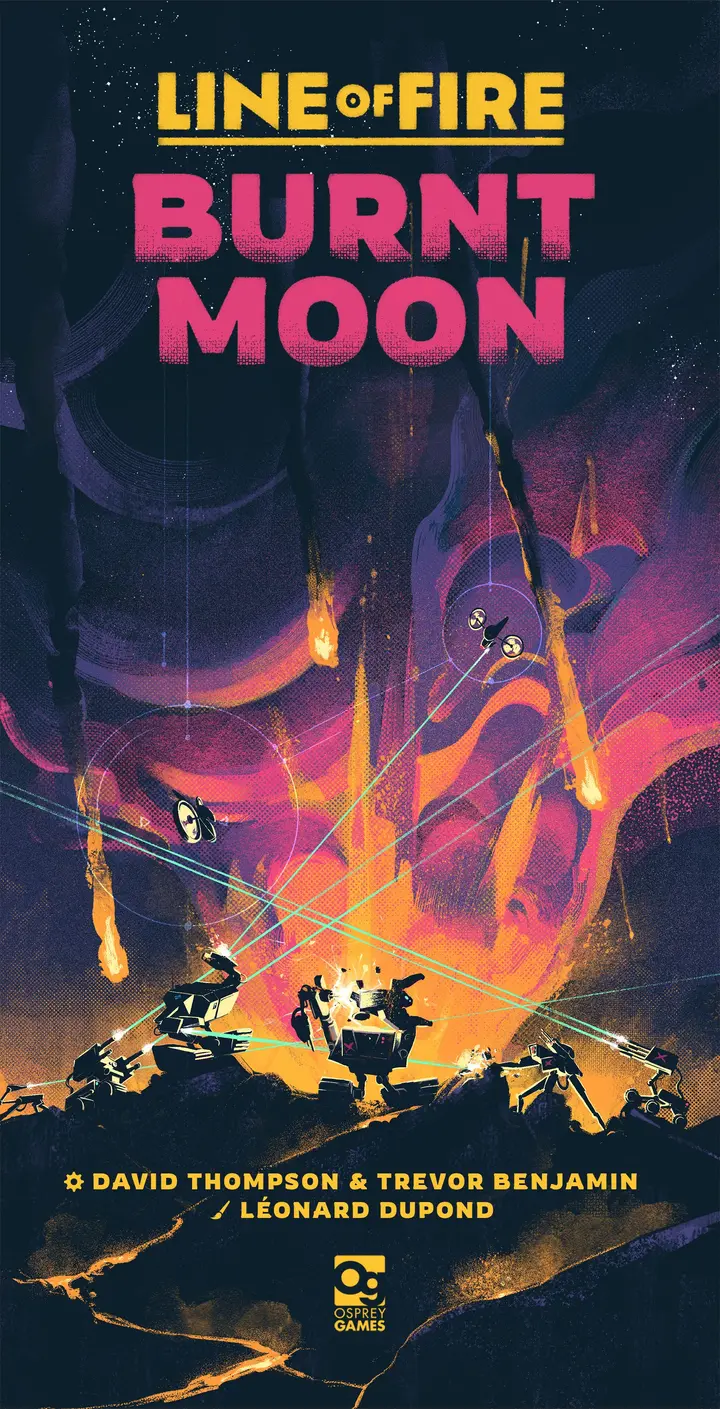 Line of Fire: Burnt Moon box