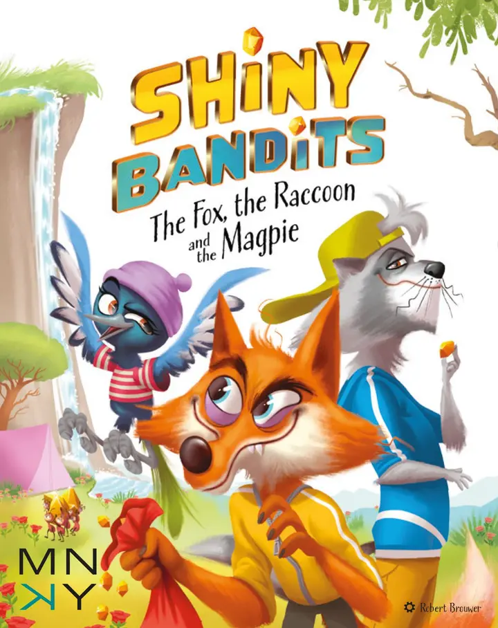 Shiny Bandits: The Fox, The Raccoon and the Magpie box