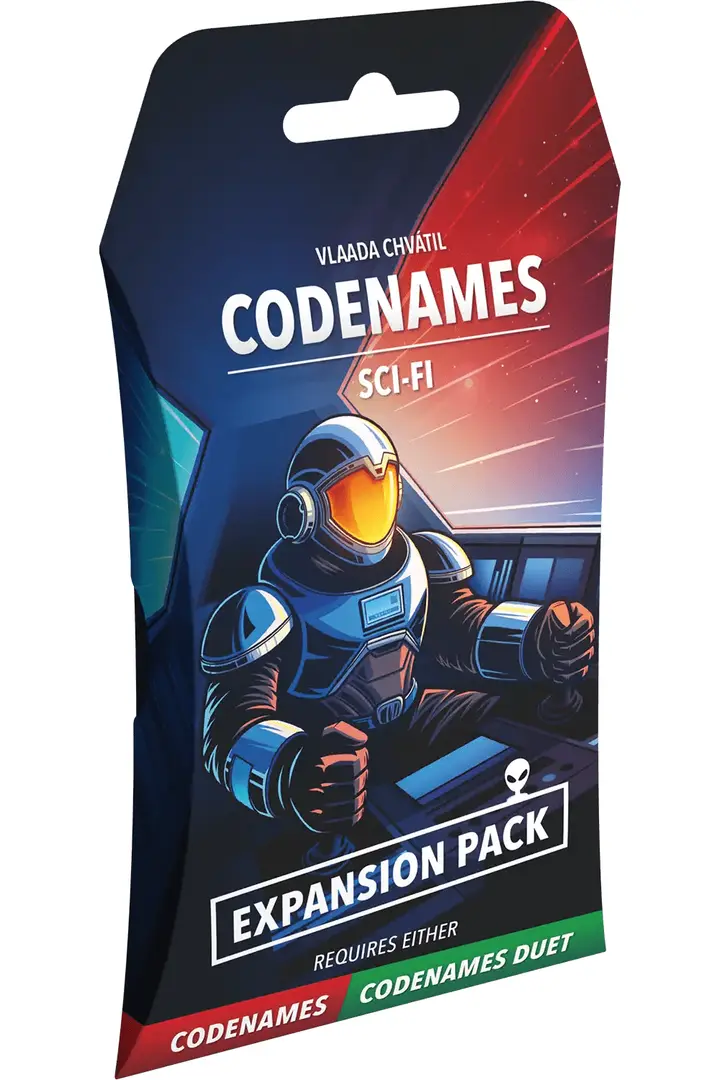 Codenames: Sci-Fi Expansion Pack box