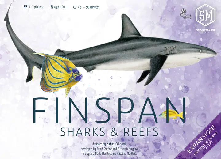Finspan: Sharks & Reefs box
