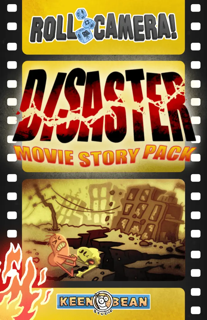 Roll Camera! Story Pack #5: Disaster Movie box