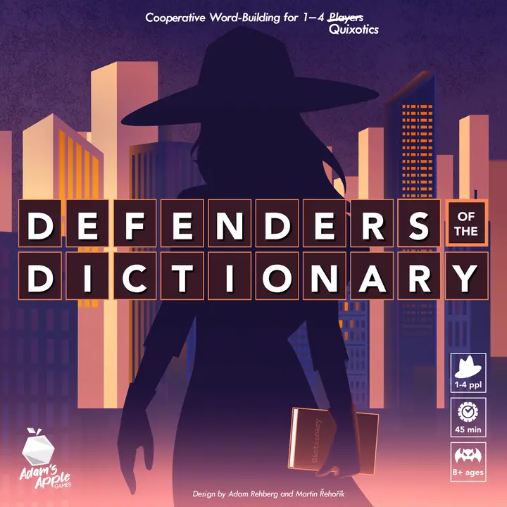 Defenders of the Dictionary box