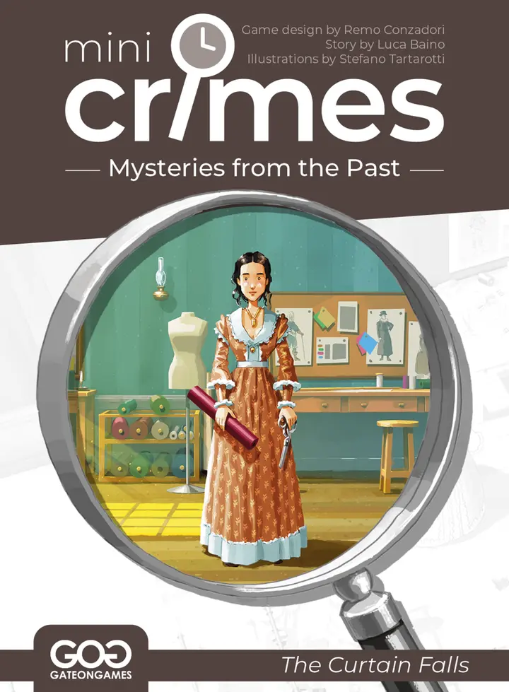 Mini Crimes: Mysteries from the Past – The Curtain Falls box