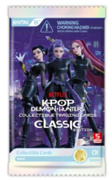 KPop Demon Hunters - World Tour Collectible Cards box