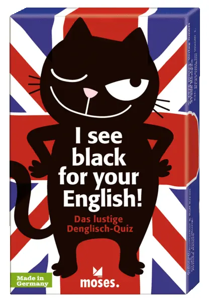 I see black for your English box
