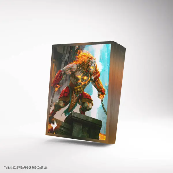 Magic: The Gathering | Reality Fracture Premium Art Sleeves - Ajani, Path of Vengeance box