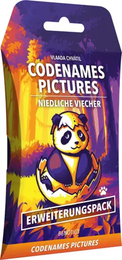 Codenames: Niedliche Viecher Erweiterungspack box