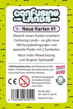 Confusing Lands: Neue Karten #1 box