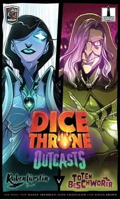 Dice Throne Outcasts: Rabenfürstin vs. Totenbeschwörer box