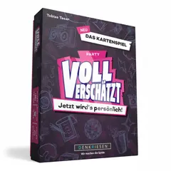 VOLL VERSCHÄTZT Kartenspiel | Party Edition box