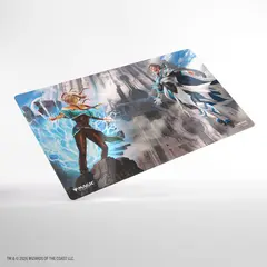 Magic: The Gathering | Reality Fracture Shiny Playmat - Tam Beleren, Conflicted/Jace, Building Reality box