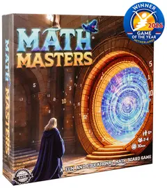 Math Masters - Winner Dutch Game of the Year box