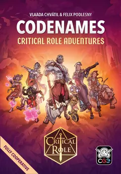 Codenames: Critical Role Adventures box