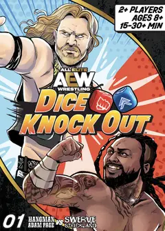 AEW Dice Knock Out: Set 01 – Hangman Adam Page vs Swerve Strickland box