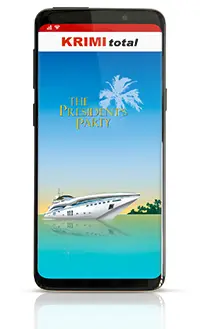 KRIMI total - The Presidents Party - english edition box