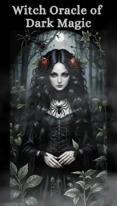 Witch Oracle of Dark Magic – 66-Card Gothic Oracle Deck box
